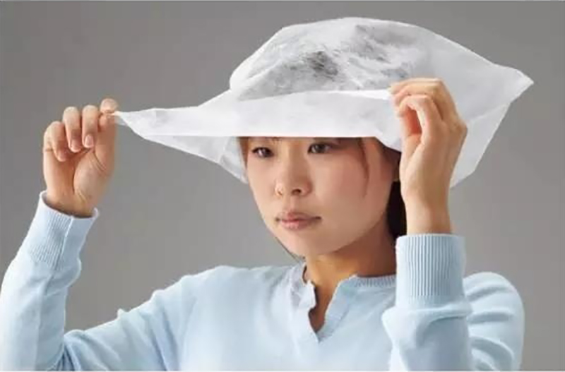 全自動(dòng)無紡布熱壓頭套機(jī)HD-1520